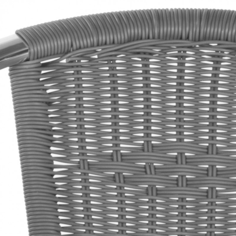 WRANGELL INDOOR-OUTDOOR STACKING ARMCHAIR