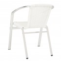 WRANGELL INDOOR-OUTDOOR STACKING ARMCHAIR