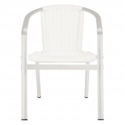 WRANGELL INDOOR-OUTDOOR STACKING ARMCHAIR