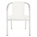 WRANGELL INDOOR-OUTDOOR STACKING ARMCHAIR