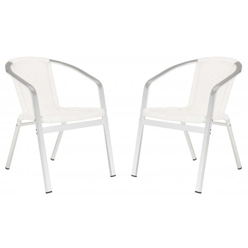 WRANGELL INDOOR-OUTDOOR STACKING ARMCHAIR