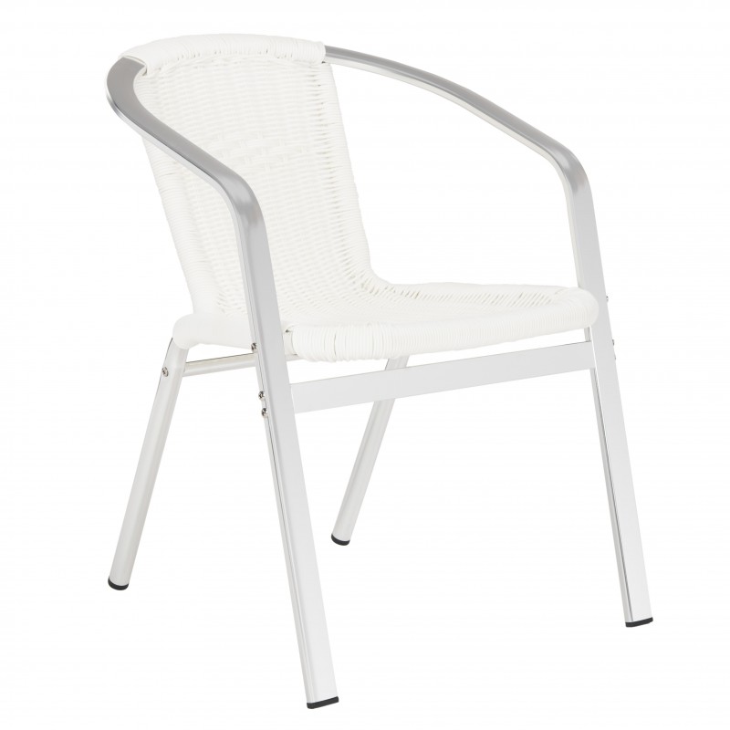 WRANGELL INDOOR-OUTDOOR STACKING ARMCHAIR