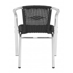 WRANGELL INDOOR-OUTDOOR STACKING ARMCHAIR