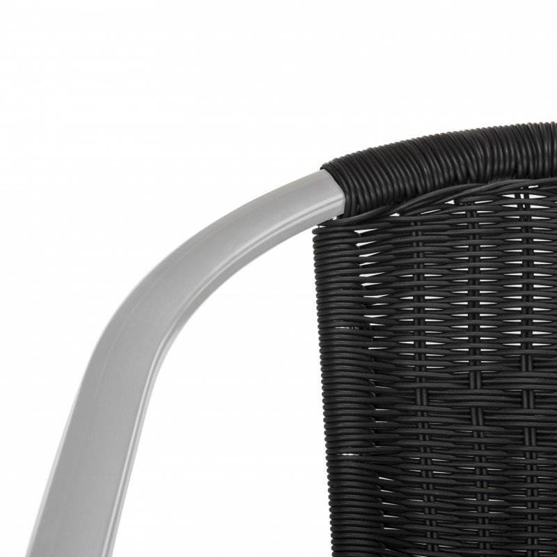 WRANGELL INDOOR-OUTDOOR STACKING ARMCHAIR