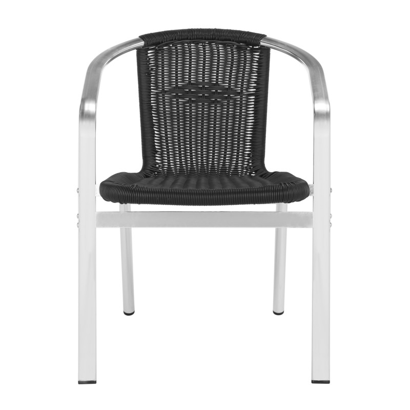 WRANGELL INDOOR-OUTDOOR STACKING ARMCHAIR