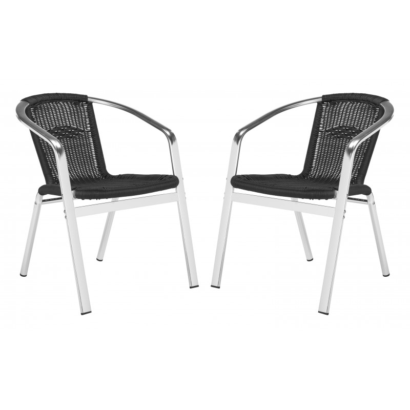 WRANGELL INDOOR-OUTDOOR STACKING ARMCHAIR