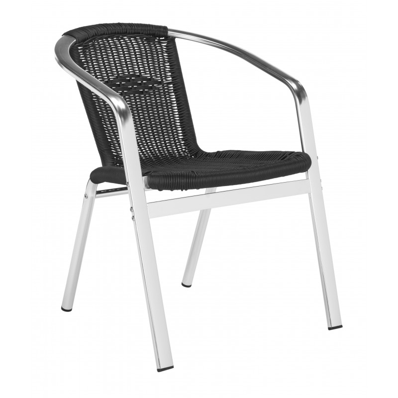 WRANGELL INDOOR-OUTDOOR STACKING ARMCHAIR