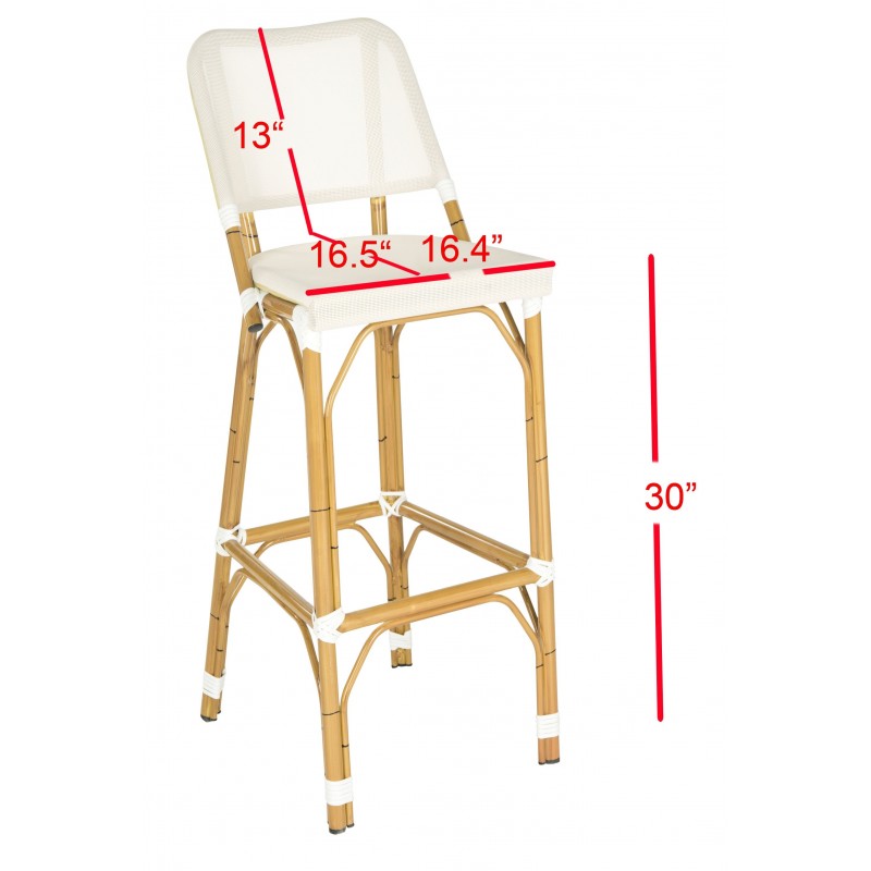 DELTANA INDOOR-OUTDOOR STACKING BAR STOOL