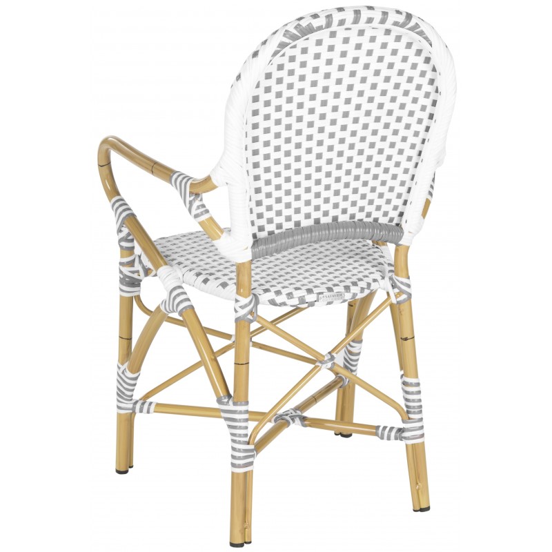 HOOPER INDOOR-OUTDOOR STACKING ARM CHAIR