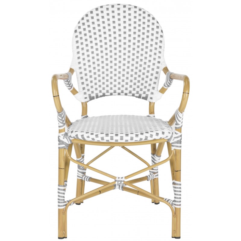 HOOPER INDOOR-OUTDOOR STACKING ARM CHAIR