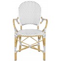 HOOPER INDOOR-OUTDOOR STACKING ARM CHAIR