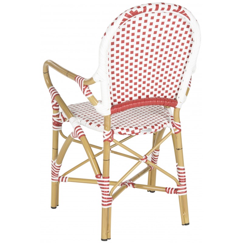 HOOPER INDOOR-OUTDOOR STACKING ARM CHAIR