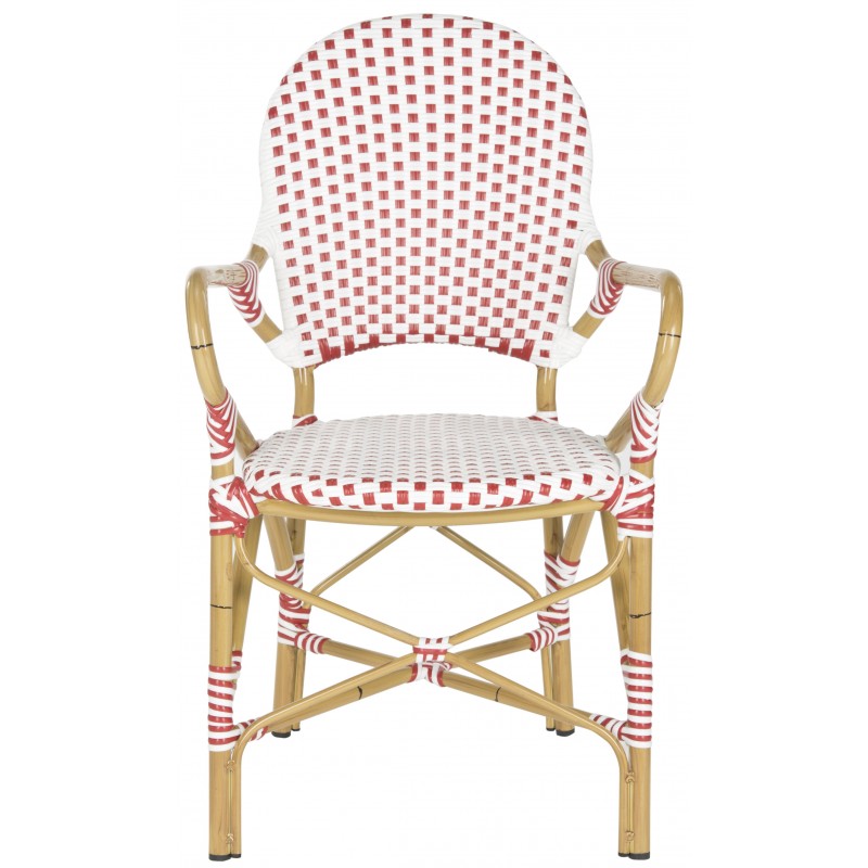 HOOPER INDOOR-OUTDOOR STACKING ARM CHAIR