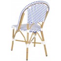 SALCHA INDOOR-OUTDOOR FRENCH BISTRO STACKING SIDE CHAIR