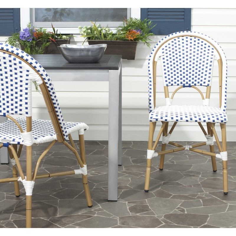 SALCHA INDOOR-OUTDOOR FRENCH BISTRO STACKING SIDE CHAIR