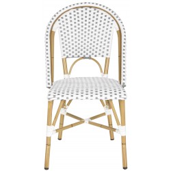 SALCHA INDOOR-OUTDOOR FRENCH BISTRO STACKING SIDE CHAIR