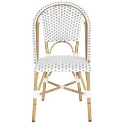 SALCHA INDOOR-OUTDOOR FRENCH BISTRO STACKING SIDE CHAIR