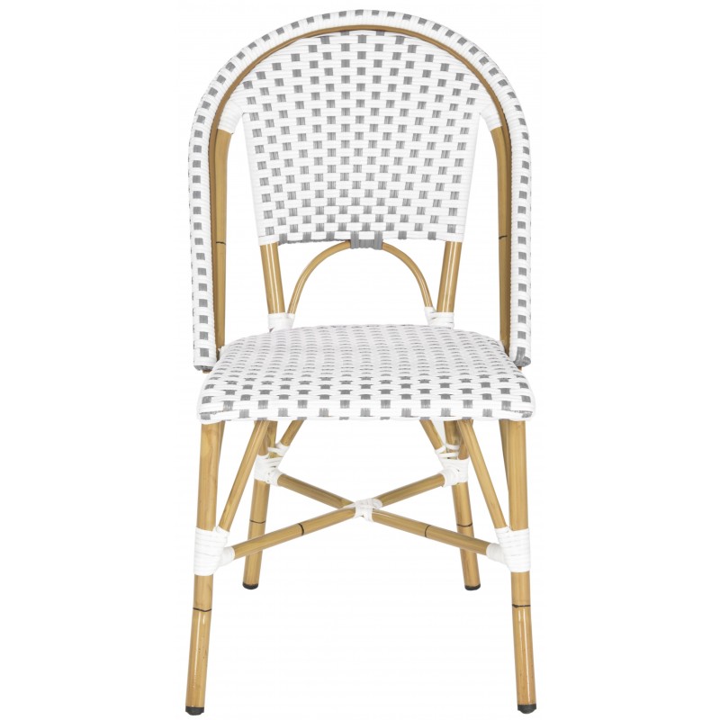 SALCHA INDOOR-OUTDOOR FRENCH BISTRO STACKING SIDE CHAIR