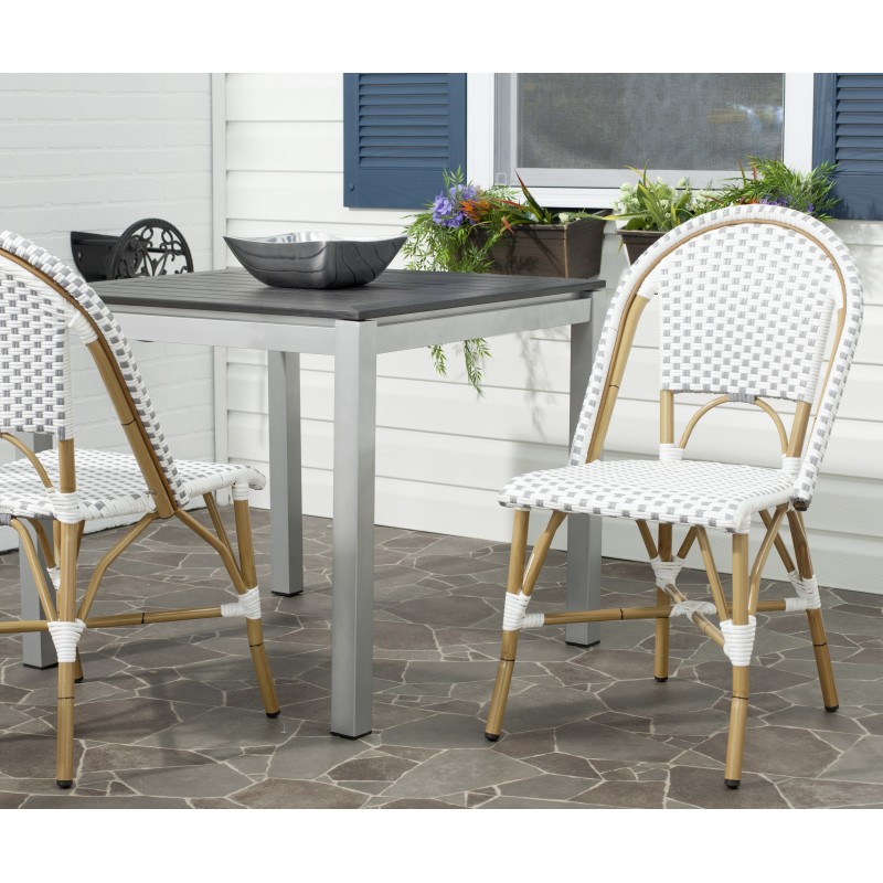 SALCHA INDOOR-OUTDOOR FRENCH BISTRO STACKING SIDE CHAIR