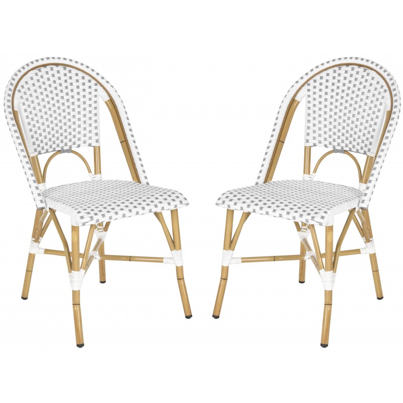 SALCHA INDOOR-OUTDOOR FRENCH BISTRO STACKING SIDE CHAIR