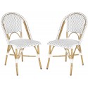 SALCHA INDOOR-OUTDOOR FRENCH BISTRO STACKING SIDE CHAIR