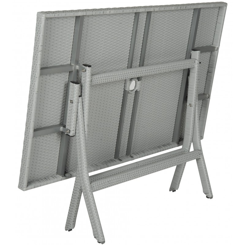 Dilettie Rectangle Folding Table Dilettie Rectangle Folding Table