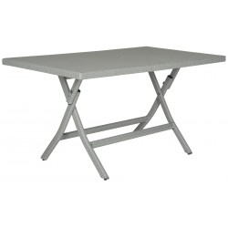 Dilettie Rectangle Folding Table