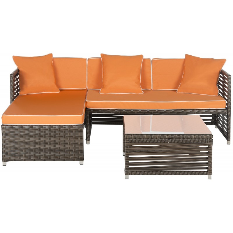 Likoma Wicker 3 PC Outdoor Set