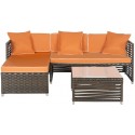 Likoma Wicker 3 PC Outdoor Set Likoma Wicker 3 PC Outdoor Set