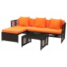 Likoma Wicker 3 PC Outdoor Set Likoma Wicker 3 PC Outdoor Set