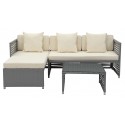 Likoma Wicker 3 PC Outdoor Set
