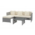 Likoma Wicker 3 PC Outdoor Set