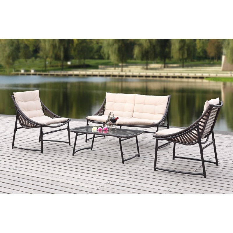 Berkane 4 PC Outdoor Set