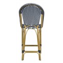 Gresley Indoor-Outdoor Stacking French Bistro Counter Stool