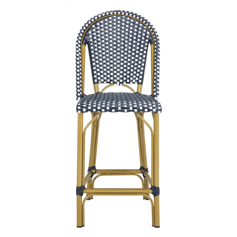 Gresley Indoor-Outdoor Stacking French Bistro Counter Stool