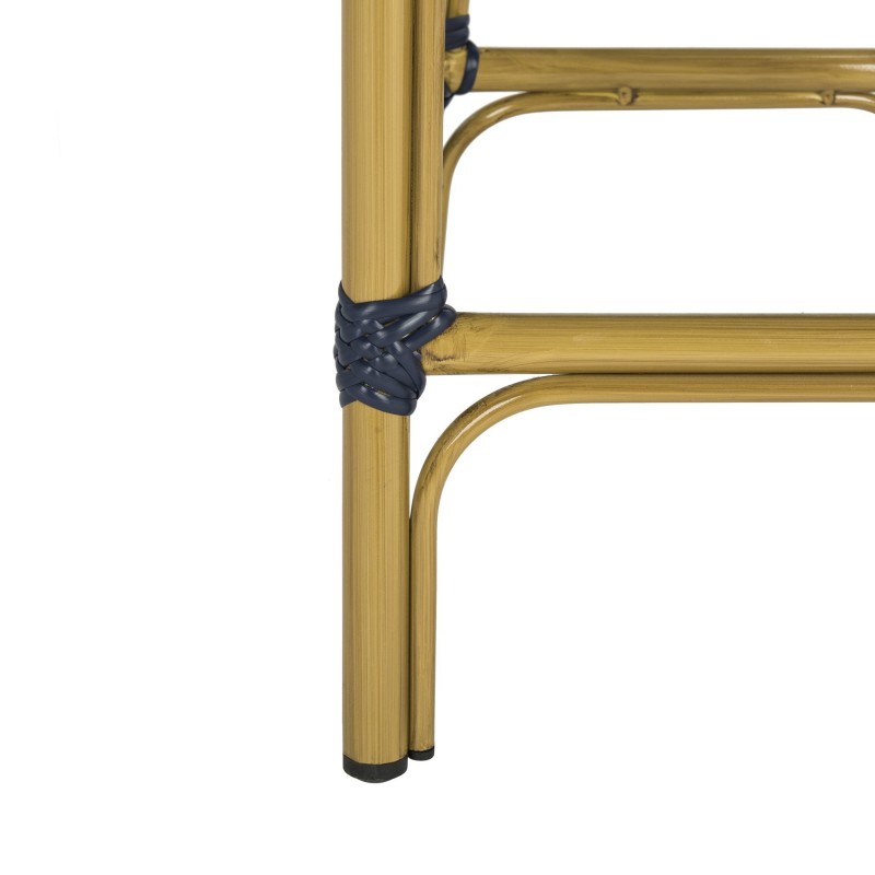 Gresley Indoor-Outdoor Stacking French Bistro Counter Stool