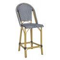 Gresley Indoor-Outdoor Stacking French Bistro Counter Stool