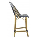 Gresley Indoor-Outdoor Stacking French Bistro Counter Stool