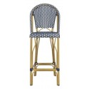 FORD INDOOR-OUTDOOR STACKING FRENCH BISTRO BAR STOOL