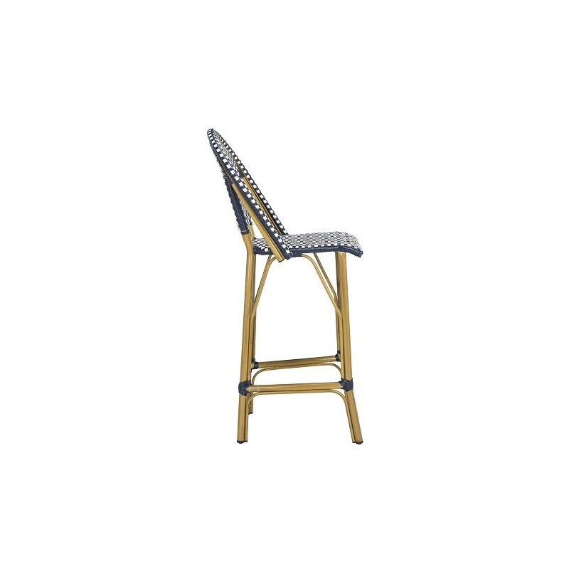 FORD INDOOR-OUTDOOR STACKING FRENCH BISTRO BAR STOOL