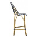 FORD INDOOR-OUTDOOR STACKING FRENCH BISTRO BAR STOOL