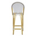 FORD INDOOR-OUTDOOR STACKING FRENCH BISTRO BAR STOOL