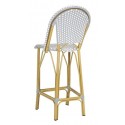 FORD INDOOR-OUTDOOR STACKING FRENCH BISTRO BAR STOOL