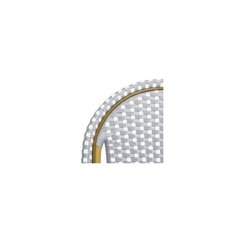 FORD INDOOR-OUTDOOR STACKING FRENCH BISTRO BAR STOOL