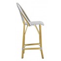 FORD INDOOR-OUTDOOR STACKING FRENCH BISTRO BAR STOOL