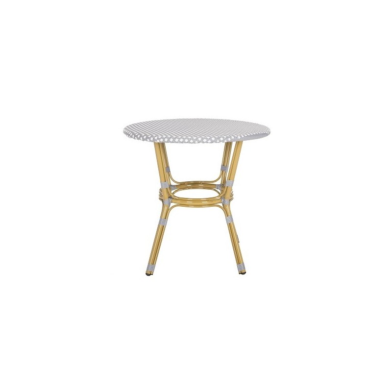 SIDFORD RATTAN BISTRO TABLE SIDFORD RATTAN BISTRO TABLE