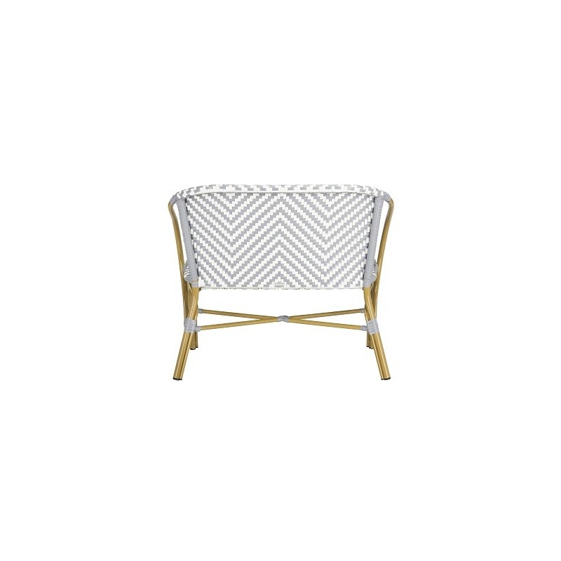 DANDRA HERRINGBONE RATTAN SETTEE