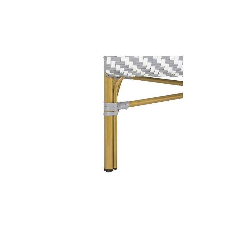 DANDRA HERRINGBONE RATTAN SETTEE