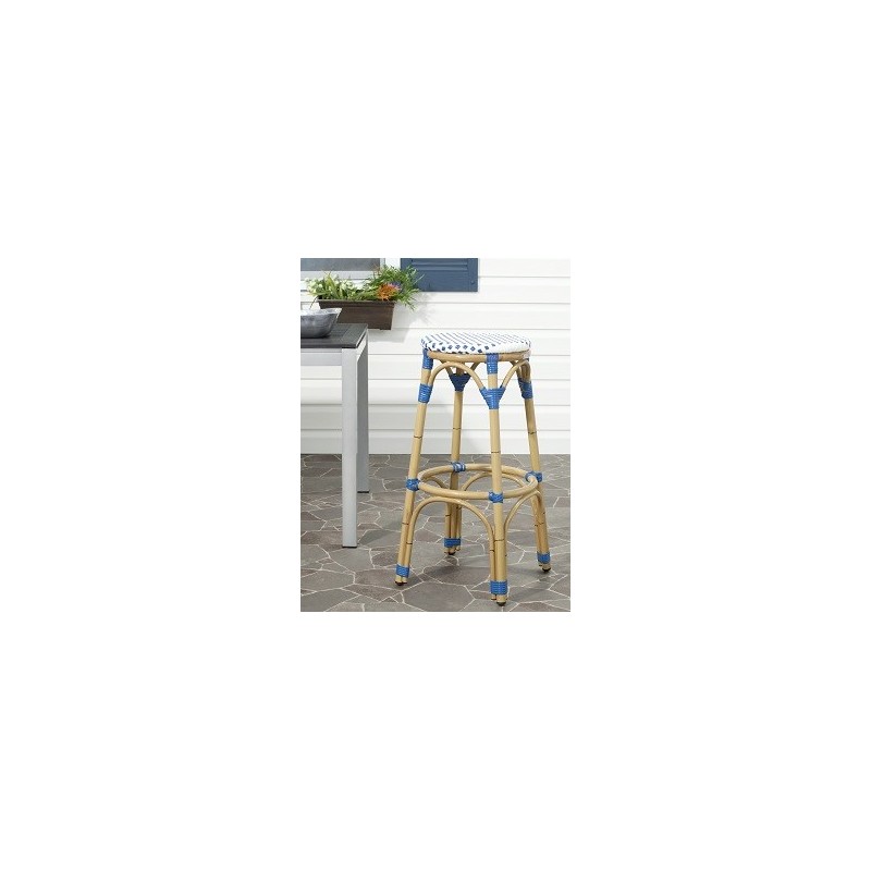 SALCHA INDOOR-OUTDOOR FRENCH BISTRO STACKING SIDE CHAIRKIPNUK INDOOR-OUTDOOR STACKING BAR STOOL