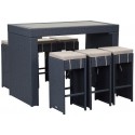 Safavieh Sanders Outdoor Bar Set - Titanium/Sand (PAT2502A)